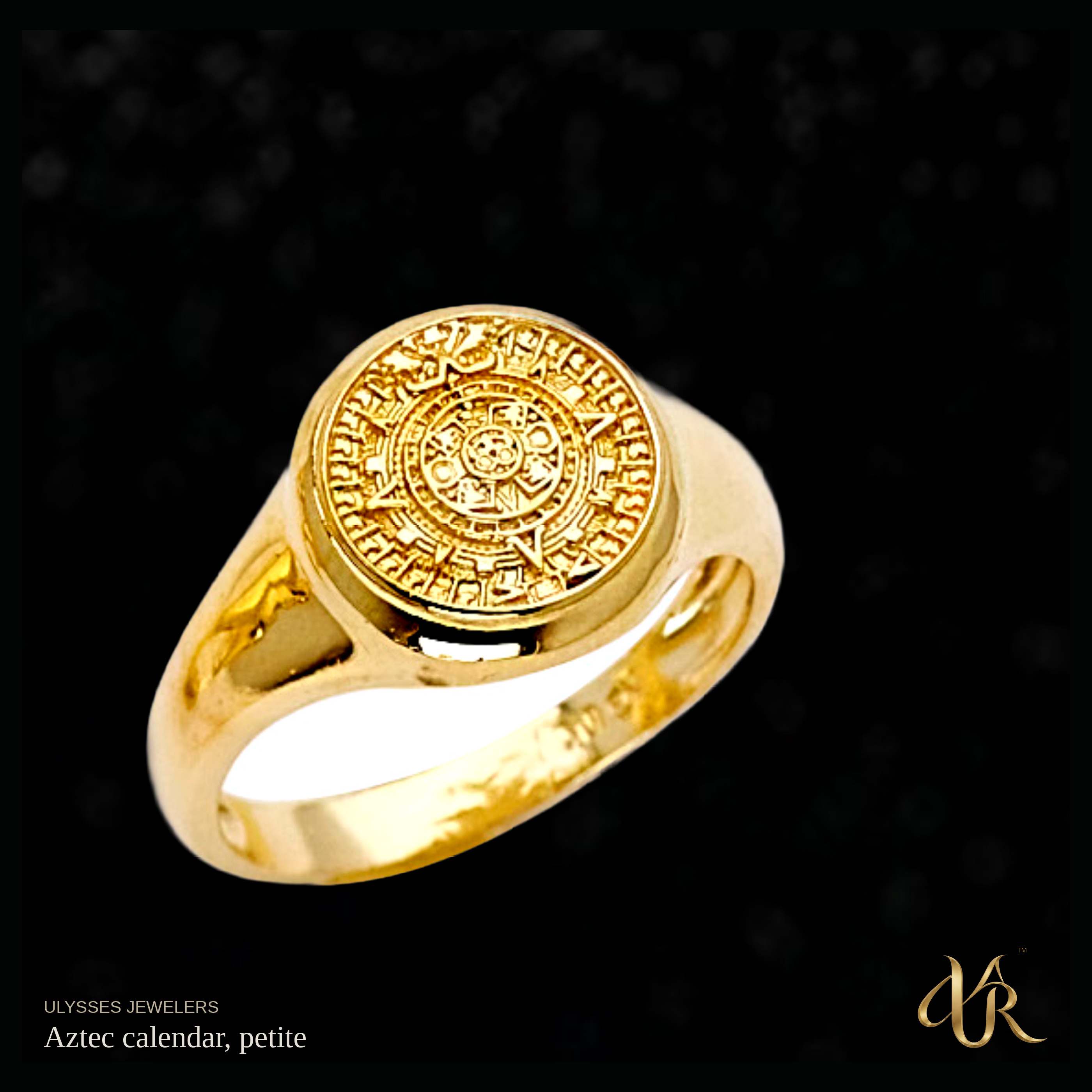 Aztec calendar, petite