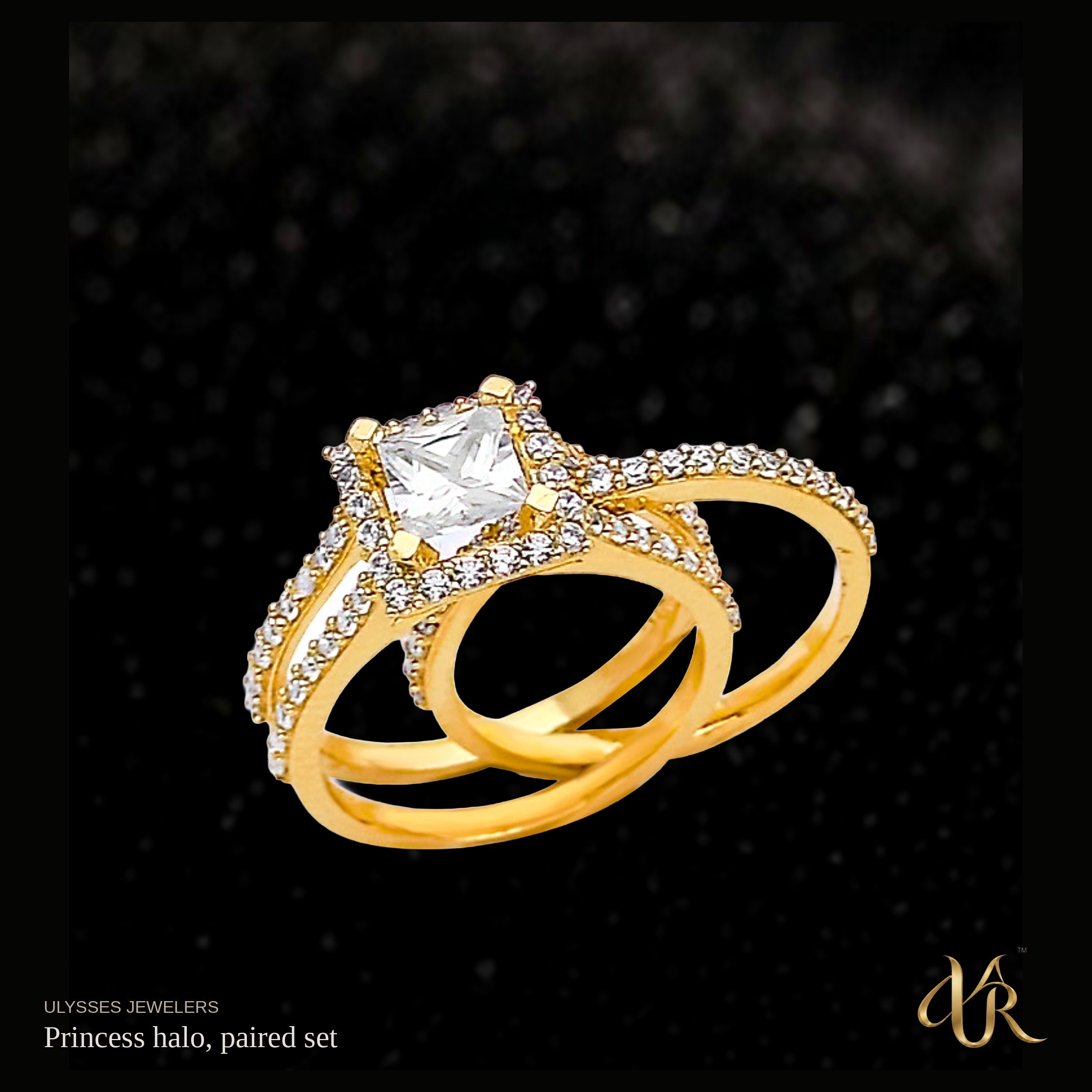 Princess halo, paired set