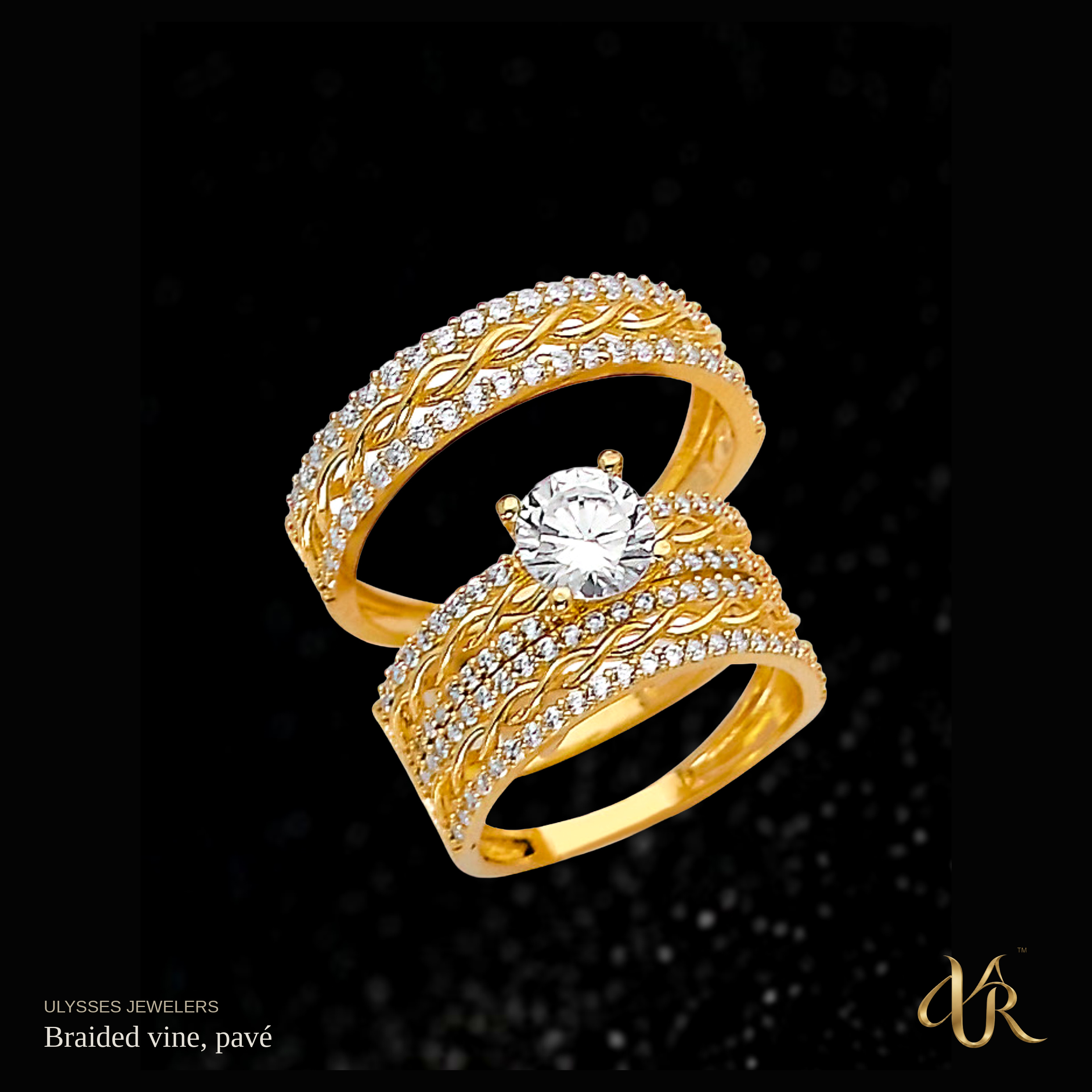 Braided vine, pavé