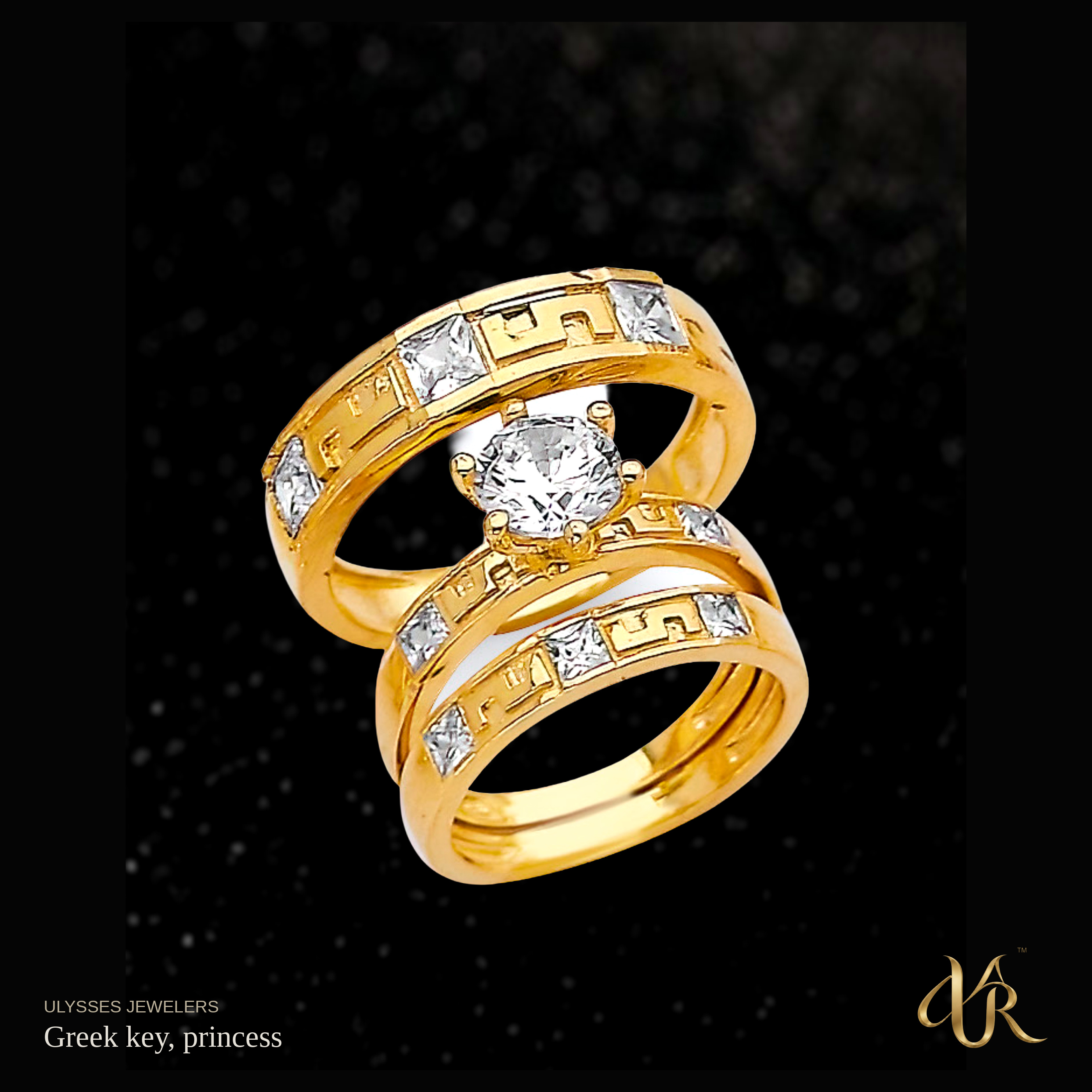 Greek key, princess