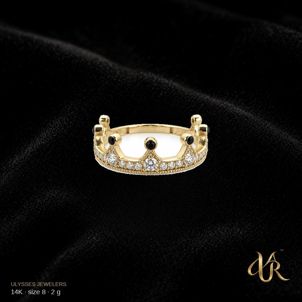 14K Women's Gold Ring, size 8, 2 g
