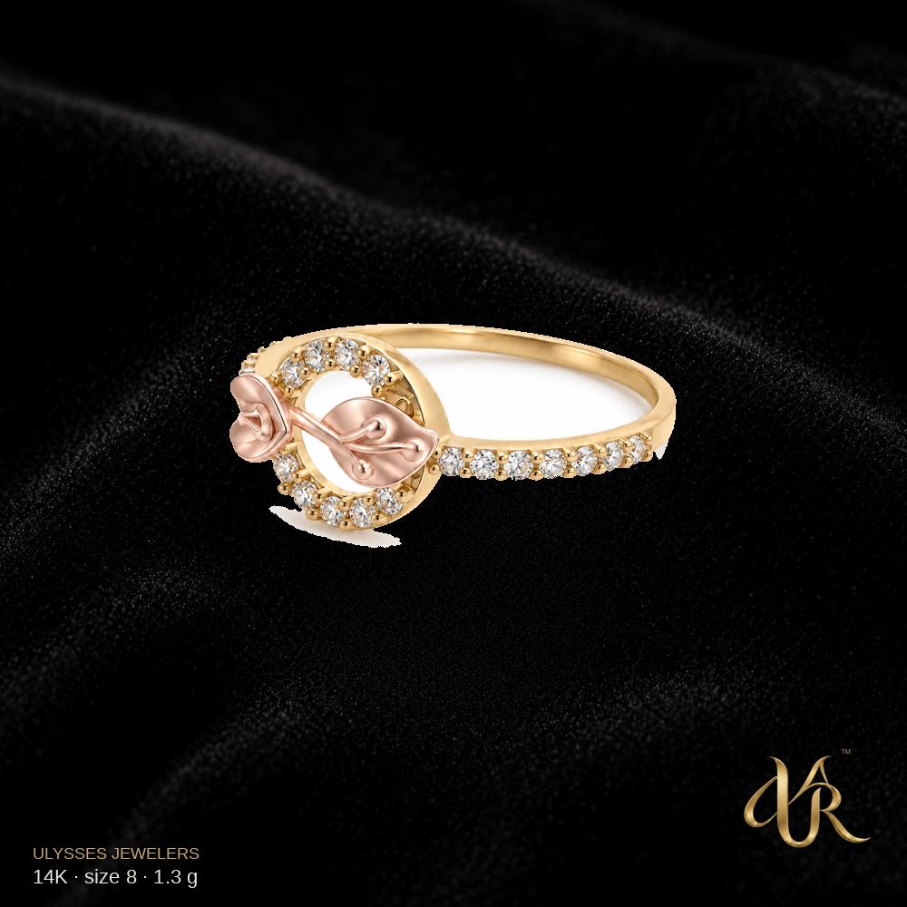 14K Women's Gold Ring, size 8, 1.3 g