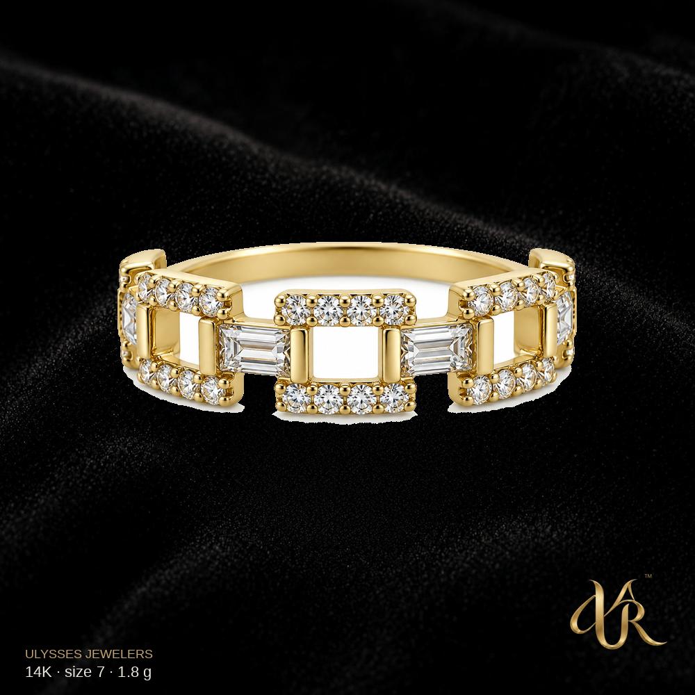 14K Women's Gold Ring, size 7, 1.8 g