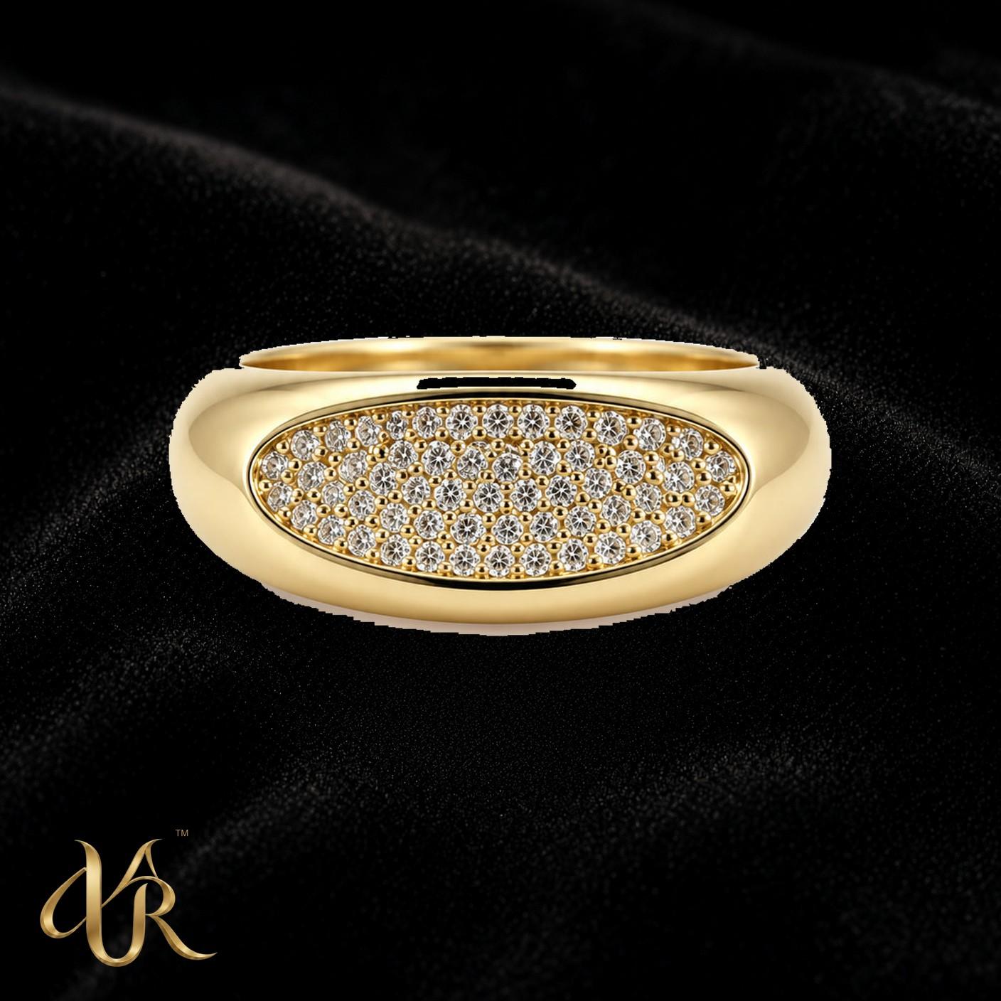 Oval pavé