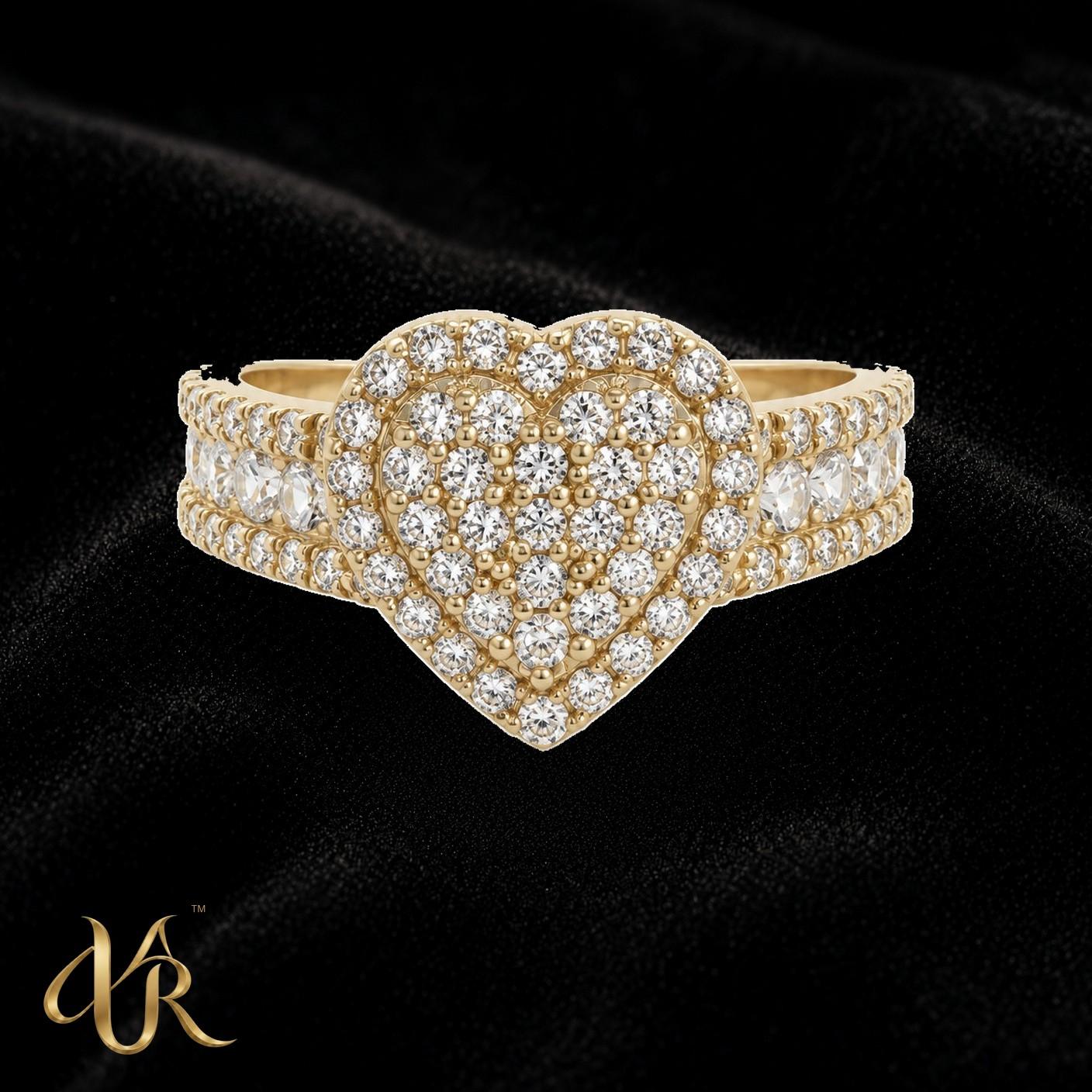 Pavé heart