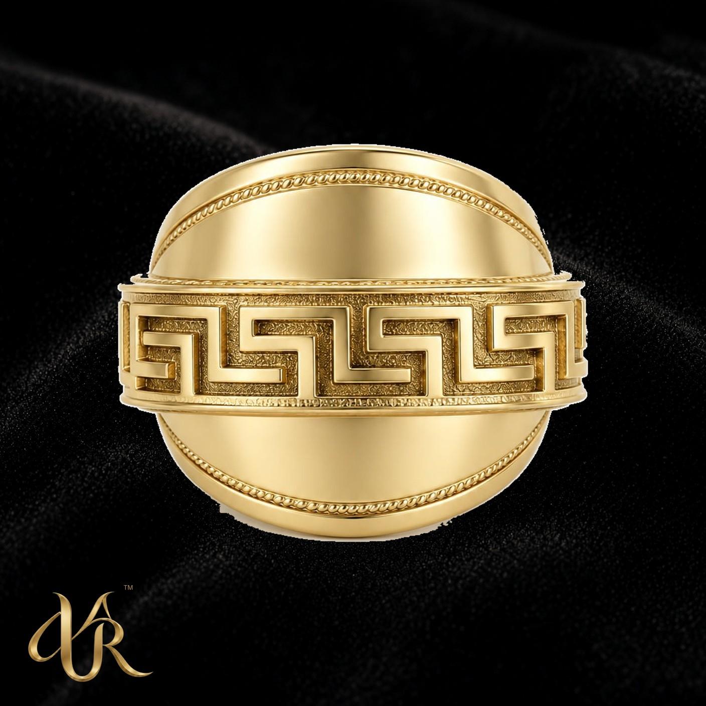 Round Greek key