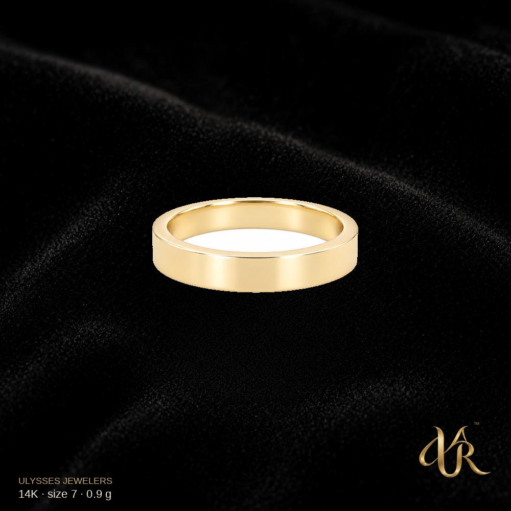 14K Women's ring, size 7, 0.9 g