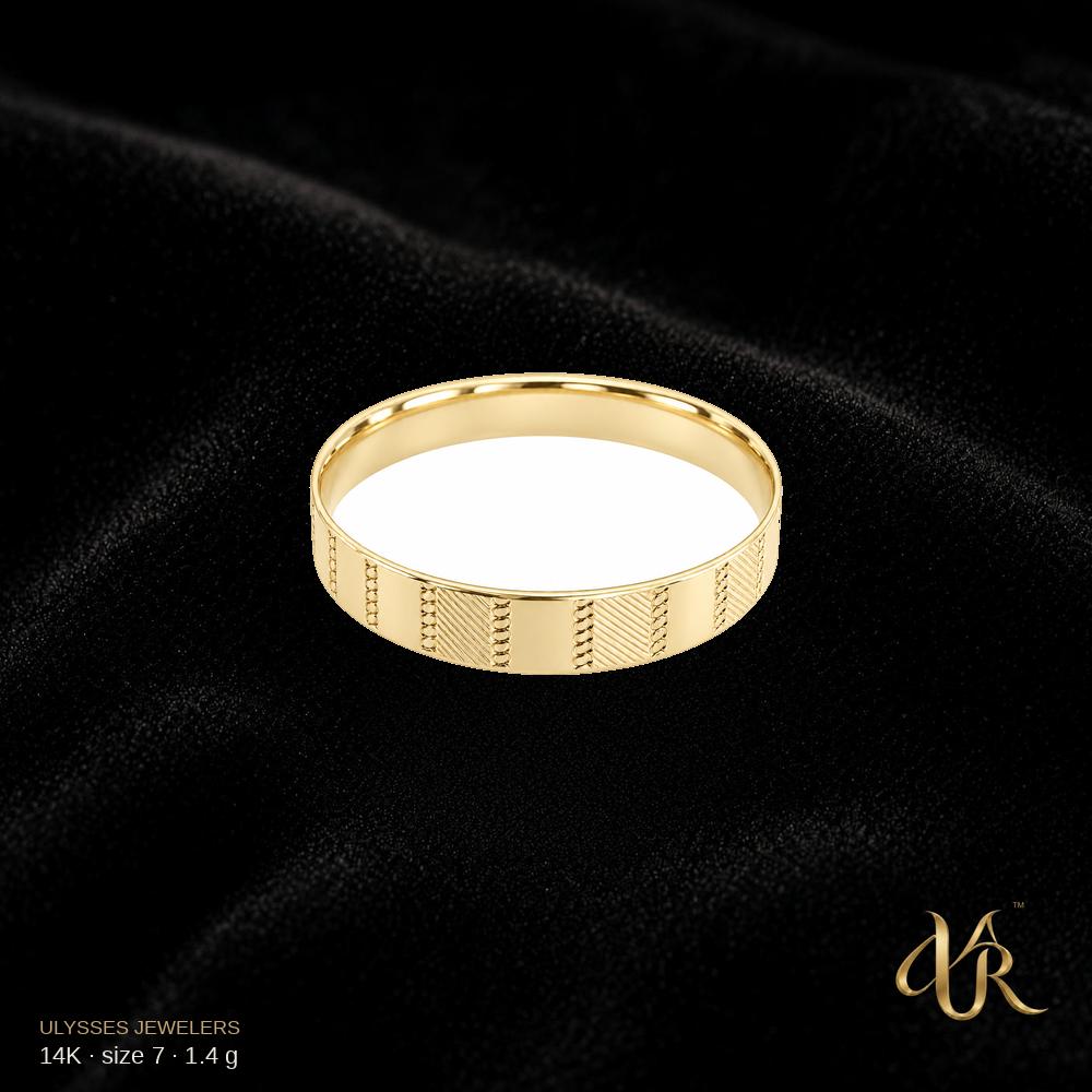 14K Women's Gold Ring, size 7, 1.4 g