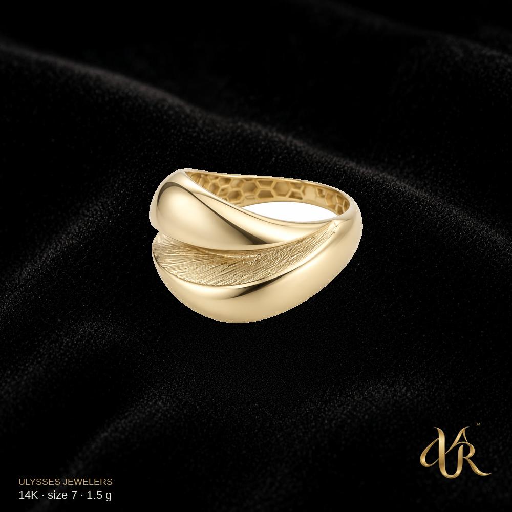 14K Women's Gold Ring, size 7, 1.5 g