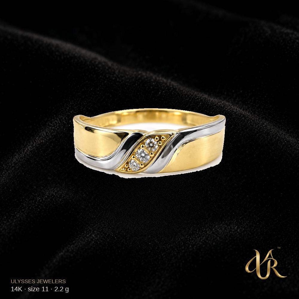 14K Engagement ring, size 11, 2.2 g