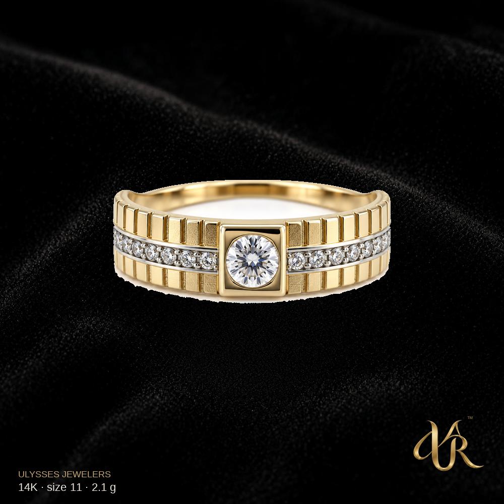 14K Engagement ring, size 11, 2.1 g