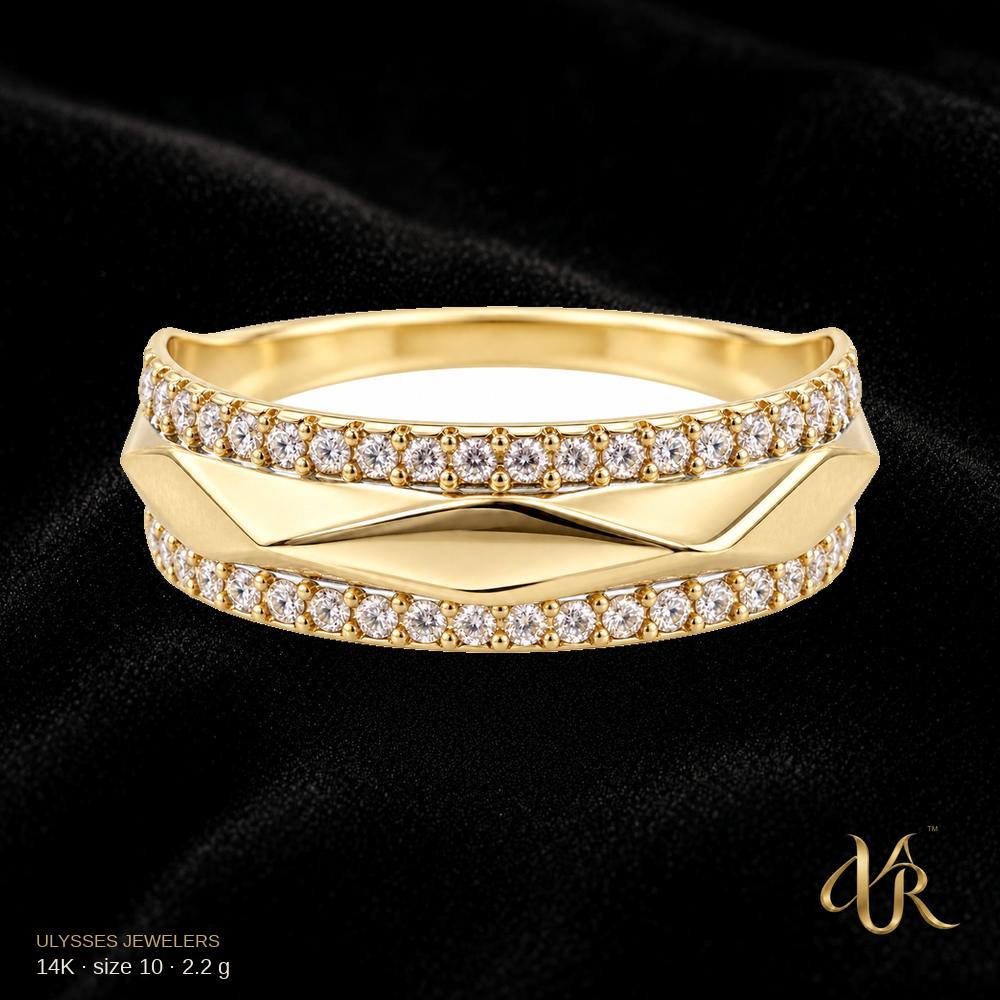 14K Engagement ring, size 10, 2.2 g A