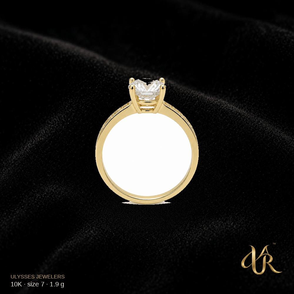 10K Women's Gold Ring, size 7, 1.9 g A