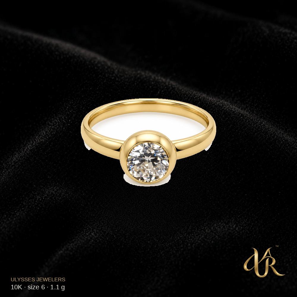 10K Women's ring, size 6, 1.1 g