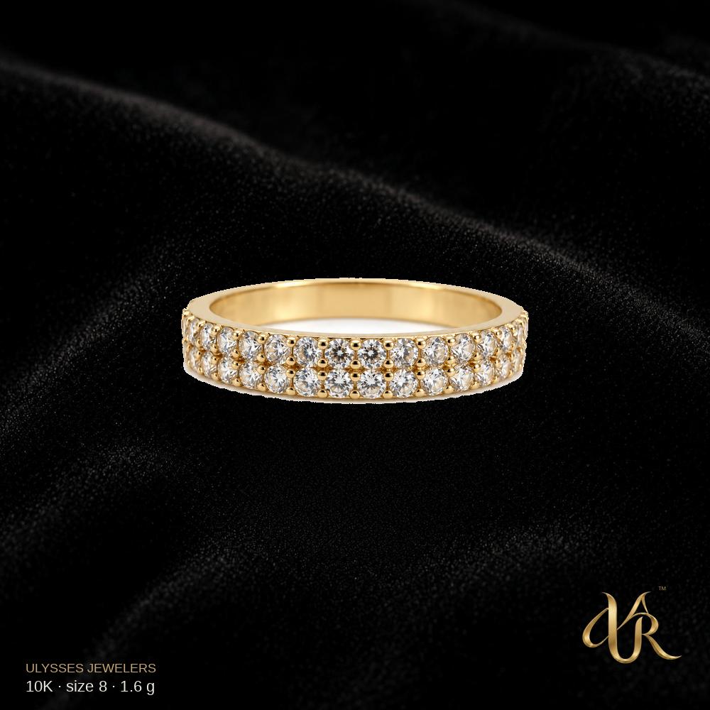 10K Women's Gold Ring, size 8, 1.6 g