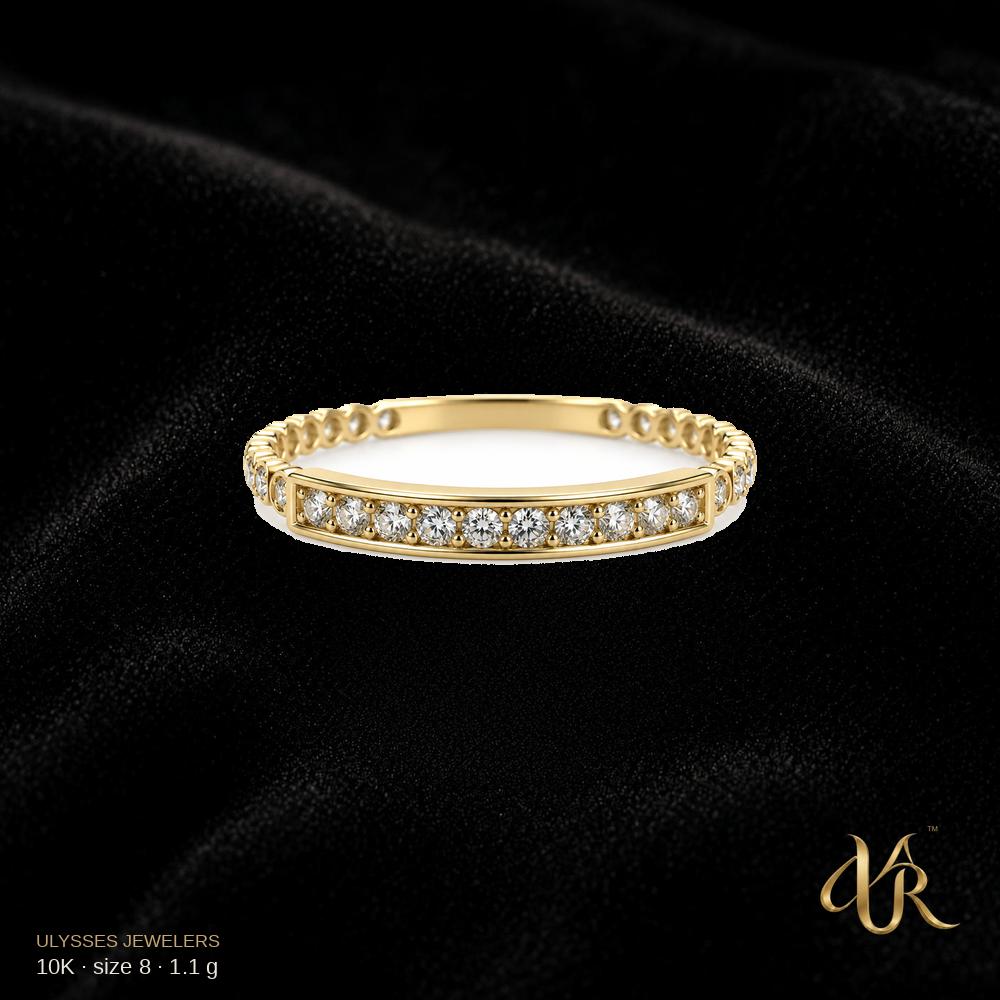 10K Women's Gold Ring, size 8, 1.1 g