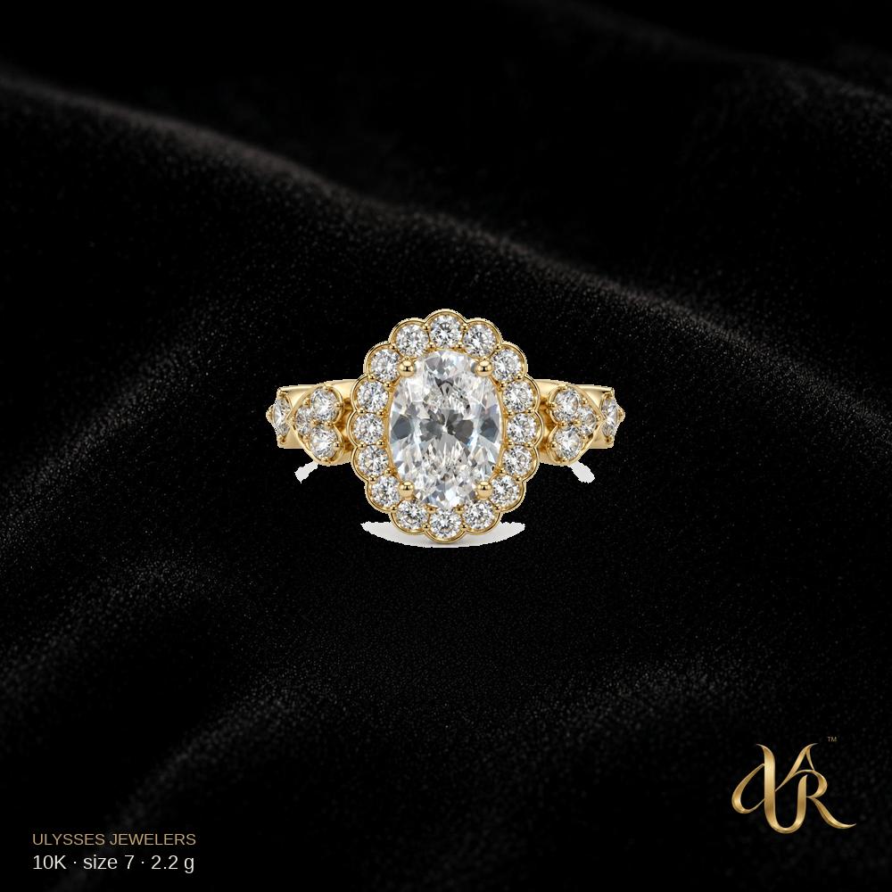 10K Women's Gold Ring, size 7, 2.2 g