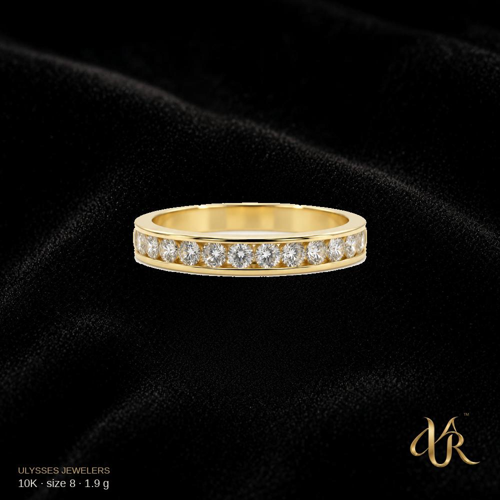 10K Women's Gold Ring, size 8, 1.9 g
