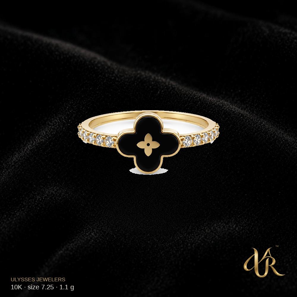 10K Women's ring, size 7.25, 1.1 g