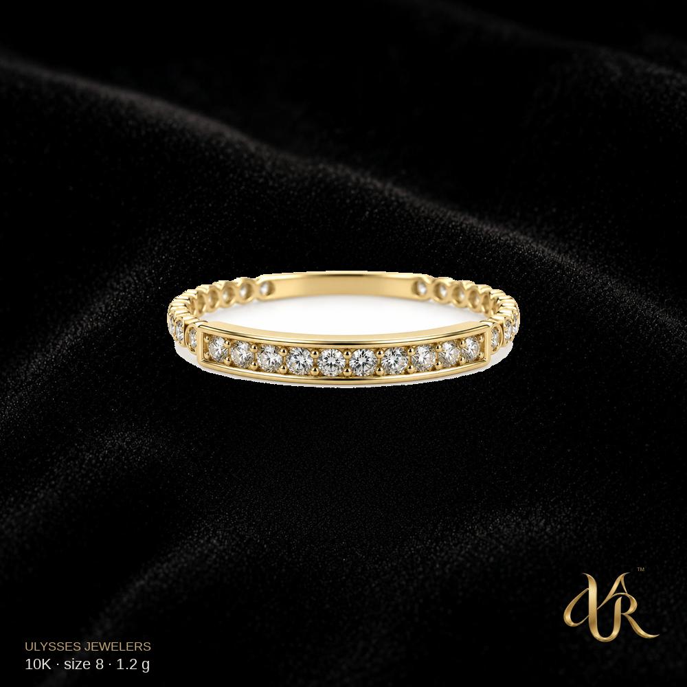 10K Women's Gold Ring, size 8, 1.2 g