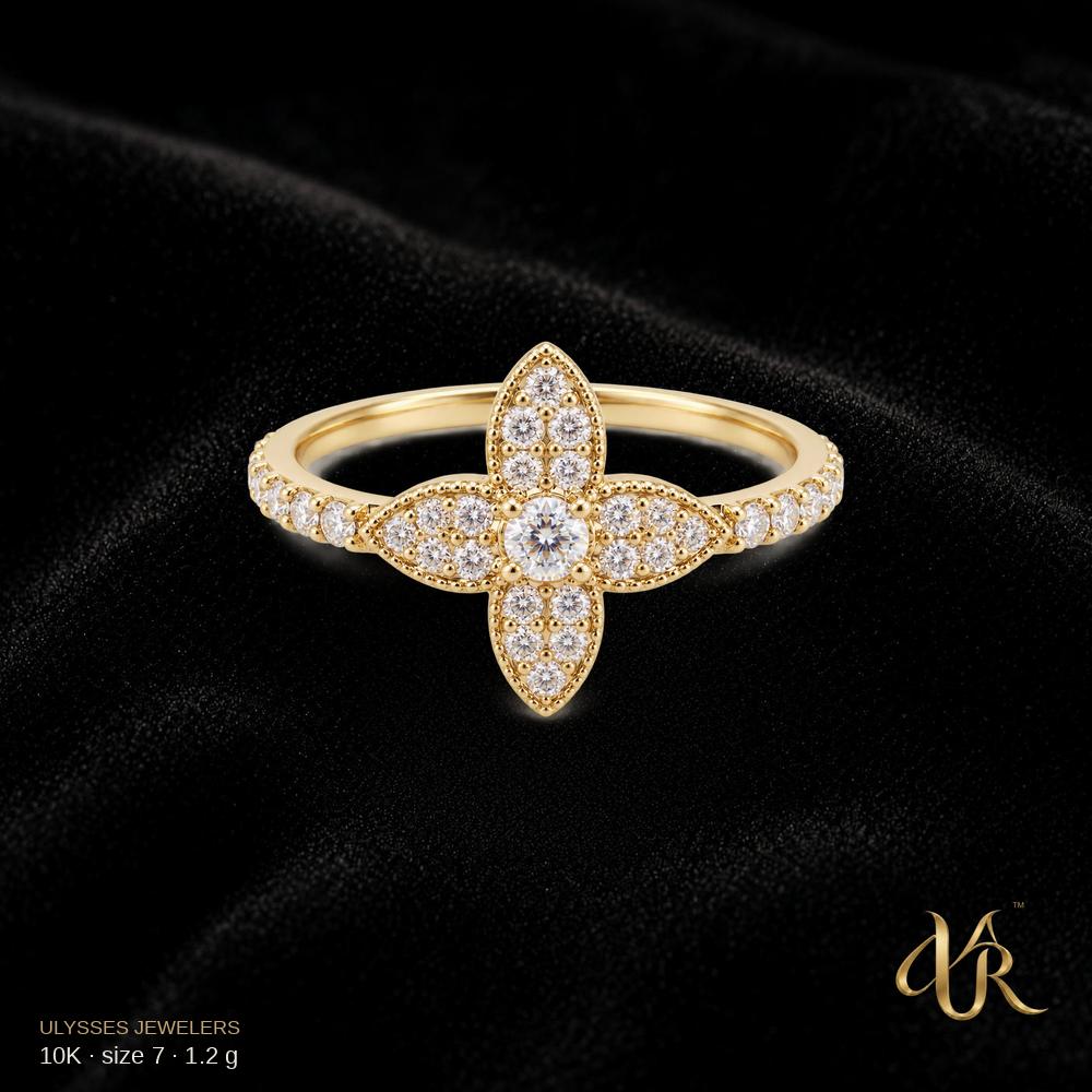 10K Women's Gold Ring, size 7, 1.2 g