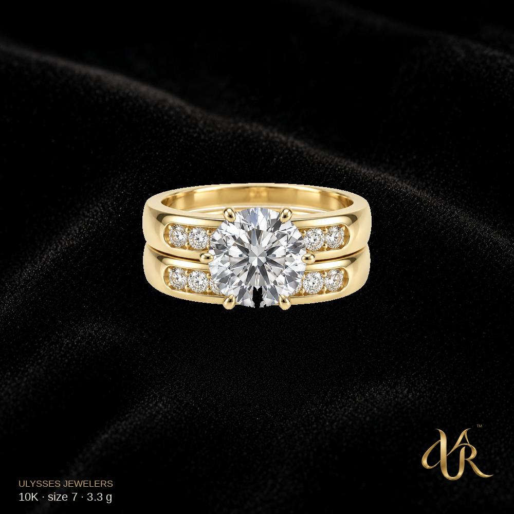 10K Engagement ring, size 7, 3.3 g