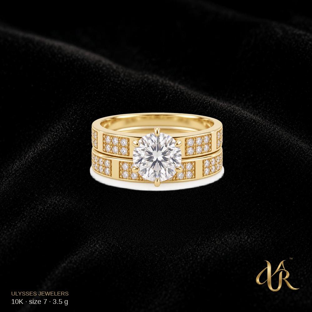 10K Engagement ring, size 7, 3.5 g